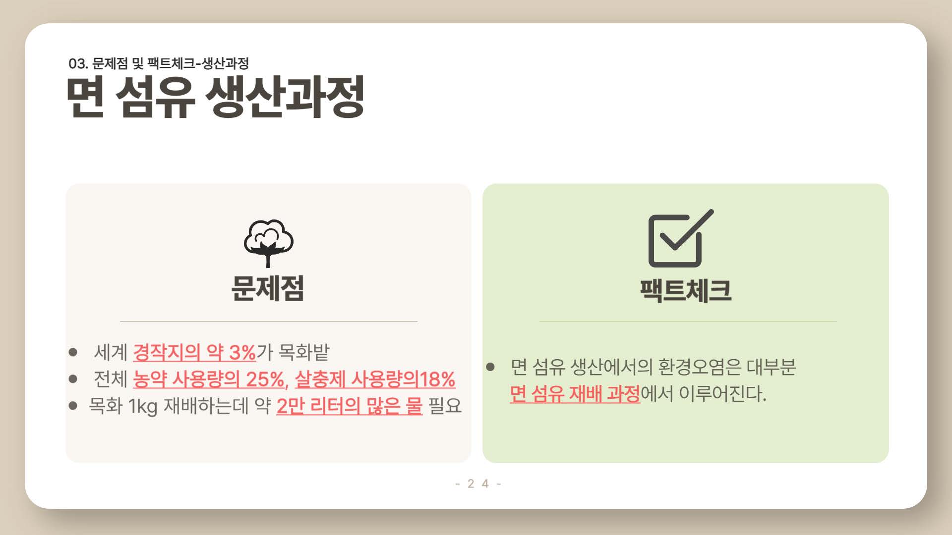 환경을 파괴하는 패스트패션24