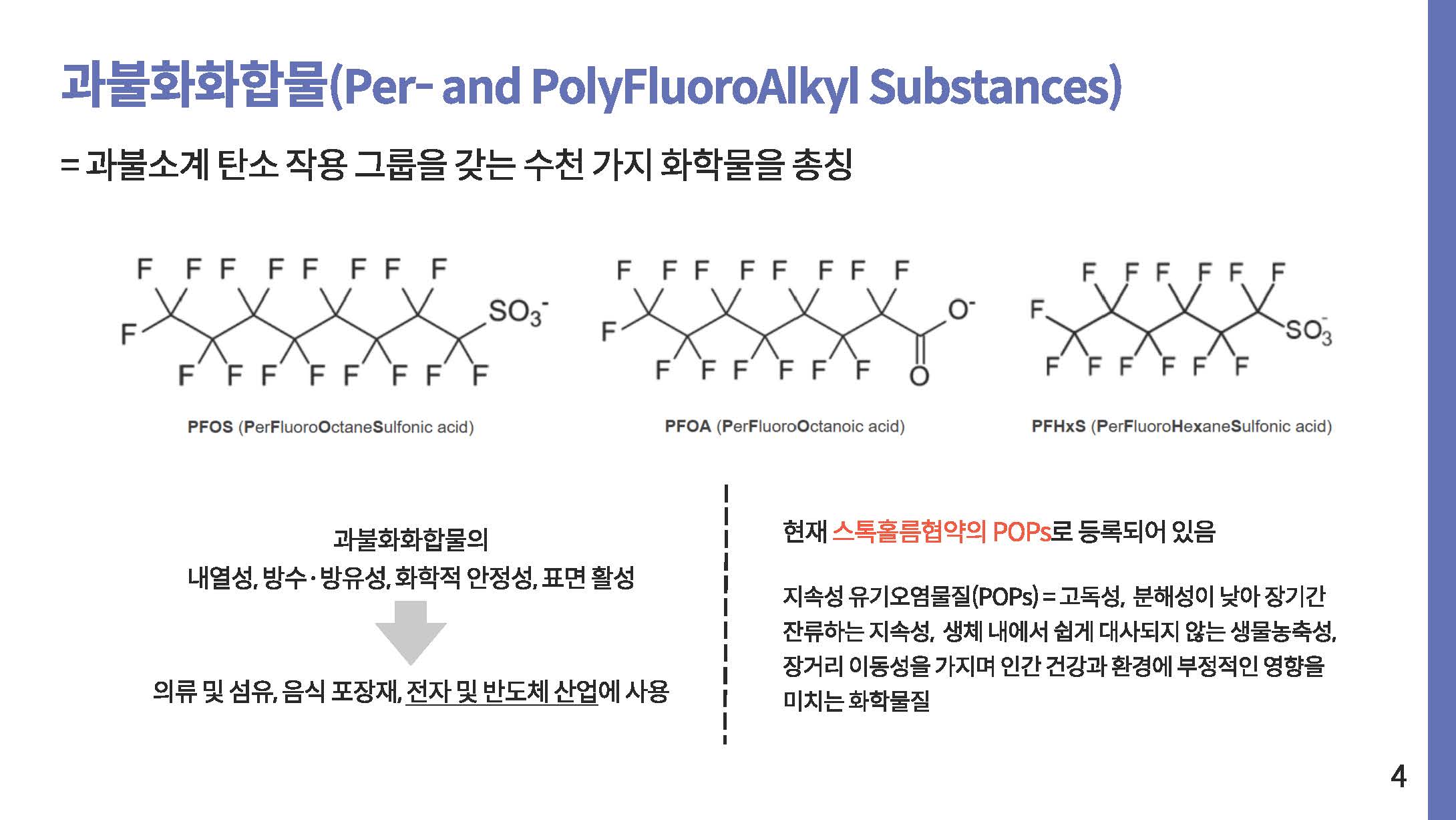 영원한 화학물질 PEAS 그 이면04