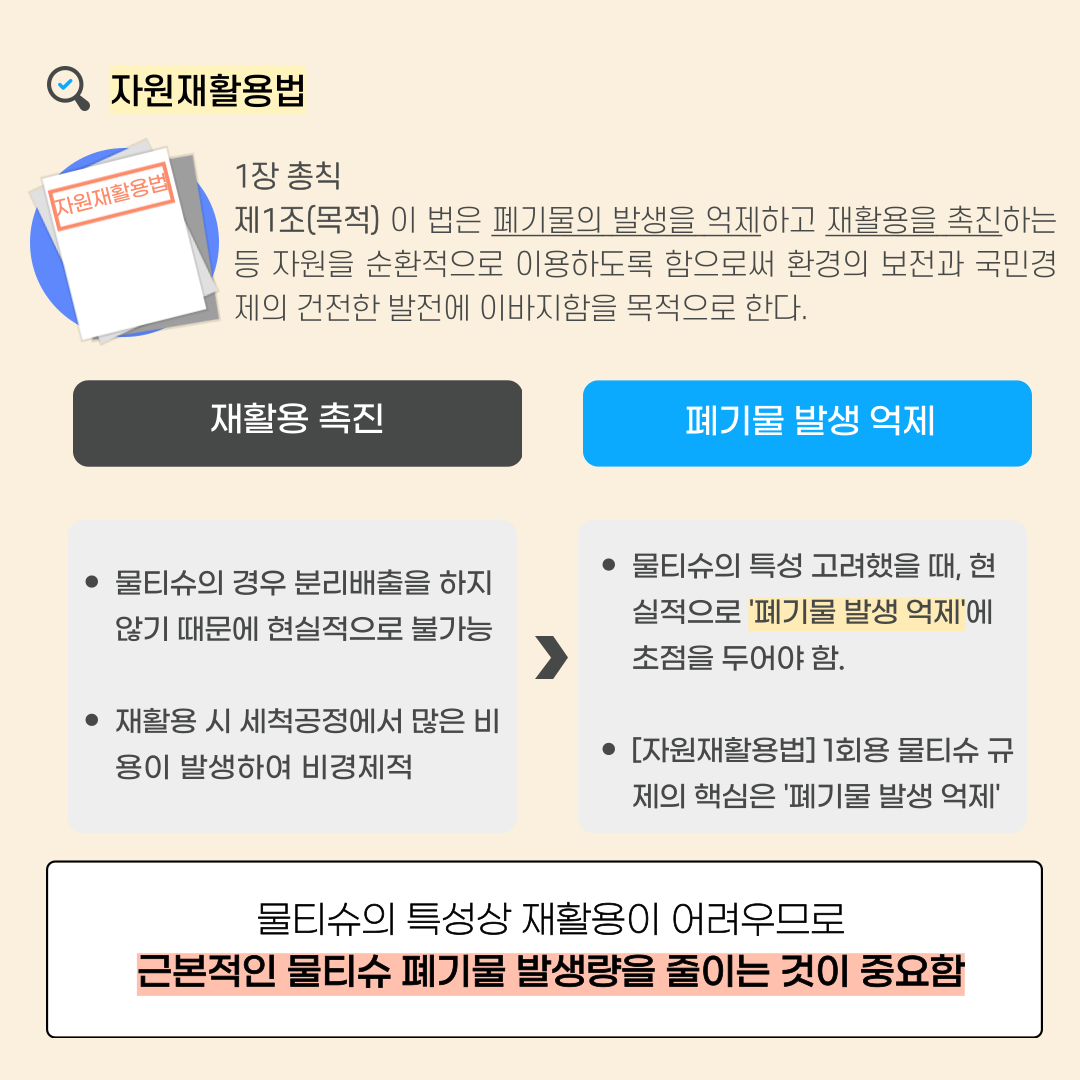 1회용 물티슈 규제 실현가능한가6